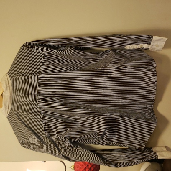 Polo Jeans Company Ralph Lauren stretch Vintage 3/4 button down dress shirt - Picture 6 of 12